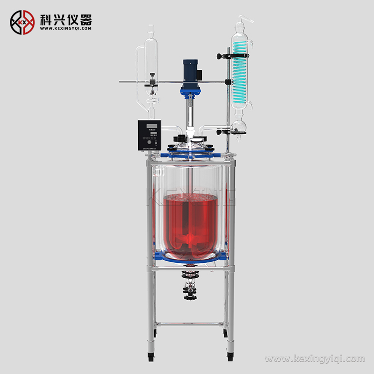 上海50升双层玻璃反应釜